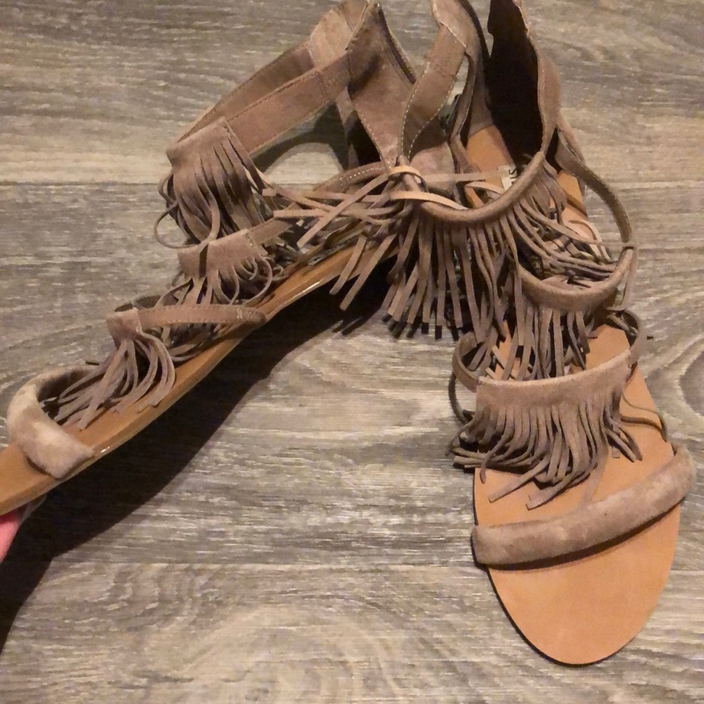 Fringe Steve Madden Gladiator Sandals